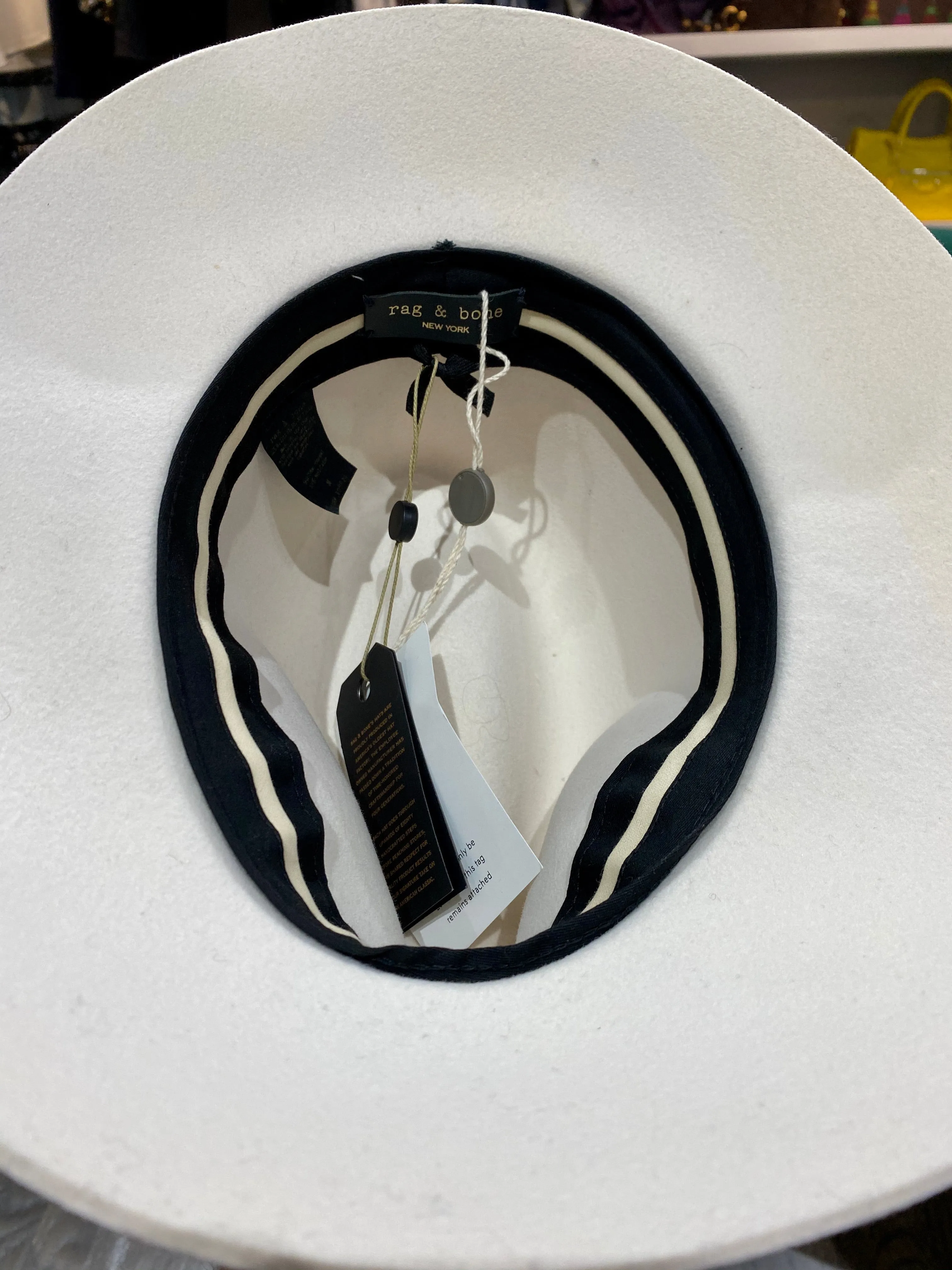 Rag & Bone Ivory Floppy Brim Fedora