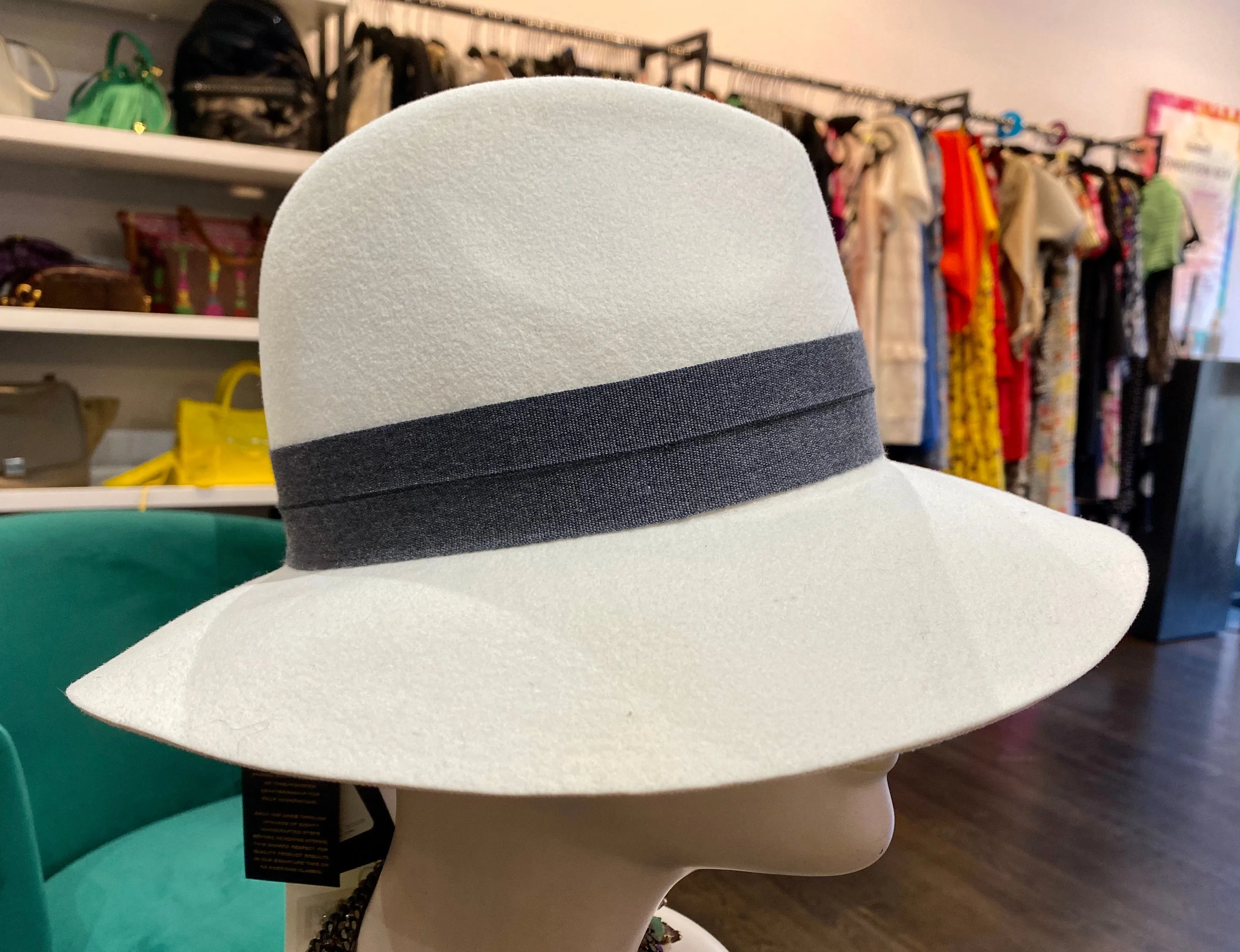 Rag & Bone Ivory Floppy Brim Fedora