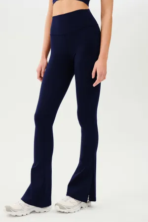 Raquel High Waist Flare w/ Split Hem - Indigo