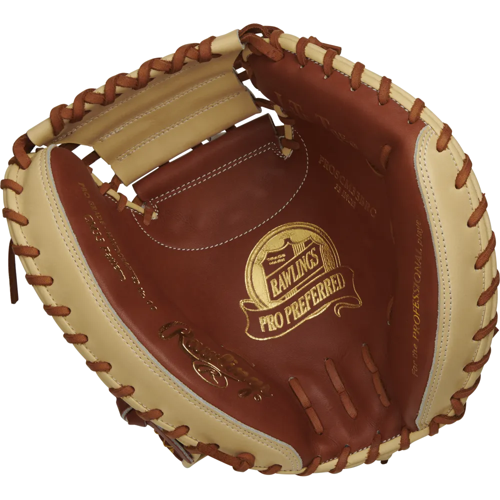 Rawlings Pro Preferred 33" Baseball Catcher's Mitt: PROSCM33BRC