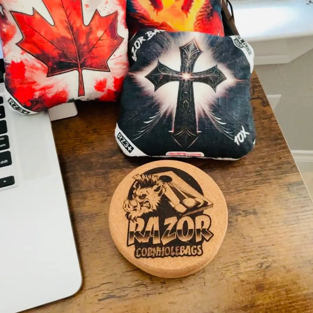 Razor Bags Drink Coaster – Available in Single or 4-Pack