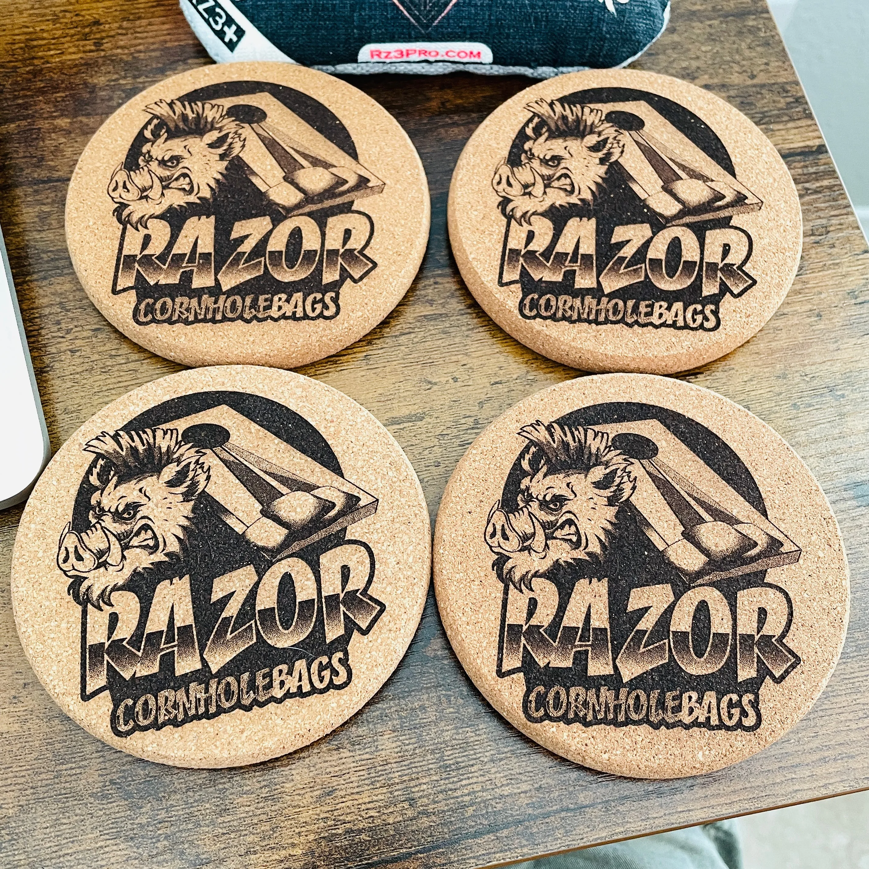 Razor Bags Drink Coaster – Available in Single or 4-Pack