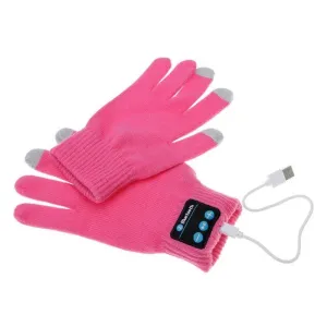 Rechargeable Touchscreen Sensitive Bluetooth Smart-Gloves for Women