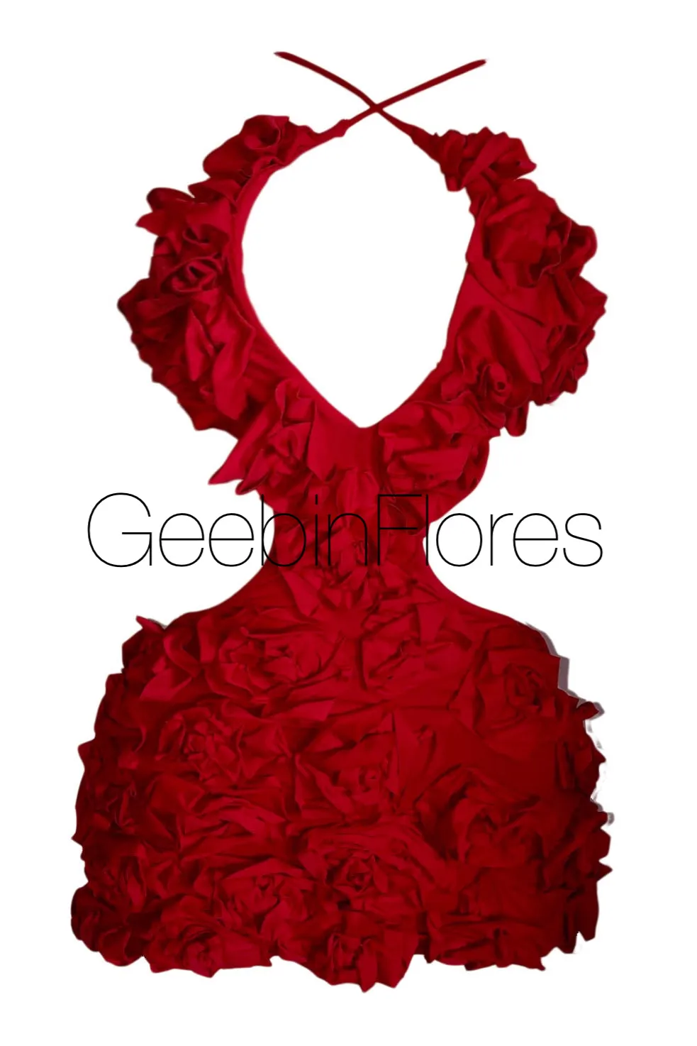 Red Rose Dress