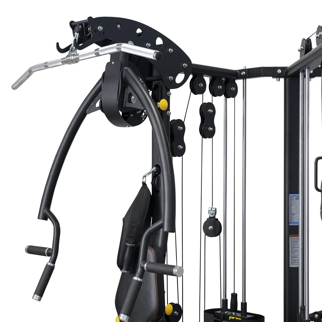 Reeplex Falcon 3 Station Multi-Gym with Leg Extension & Hamstring Curl