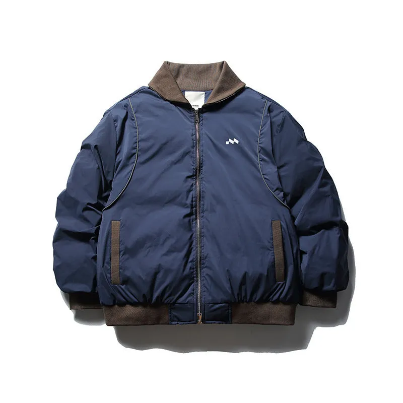 Retro Stand-up Collar Padded Jacket