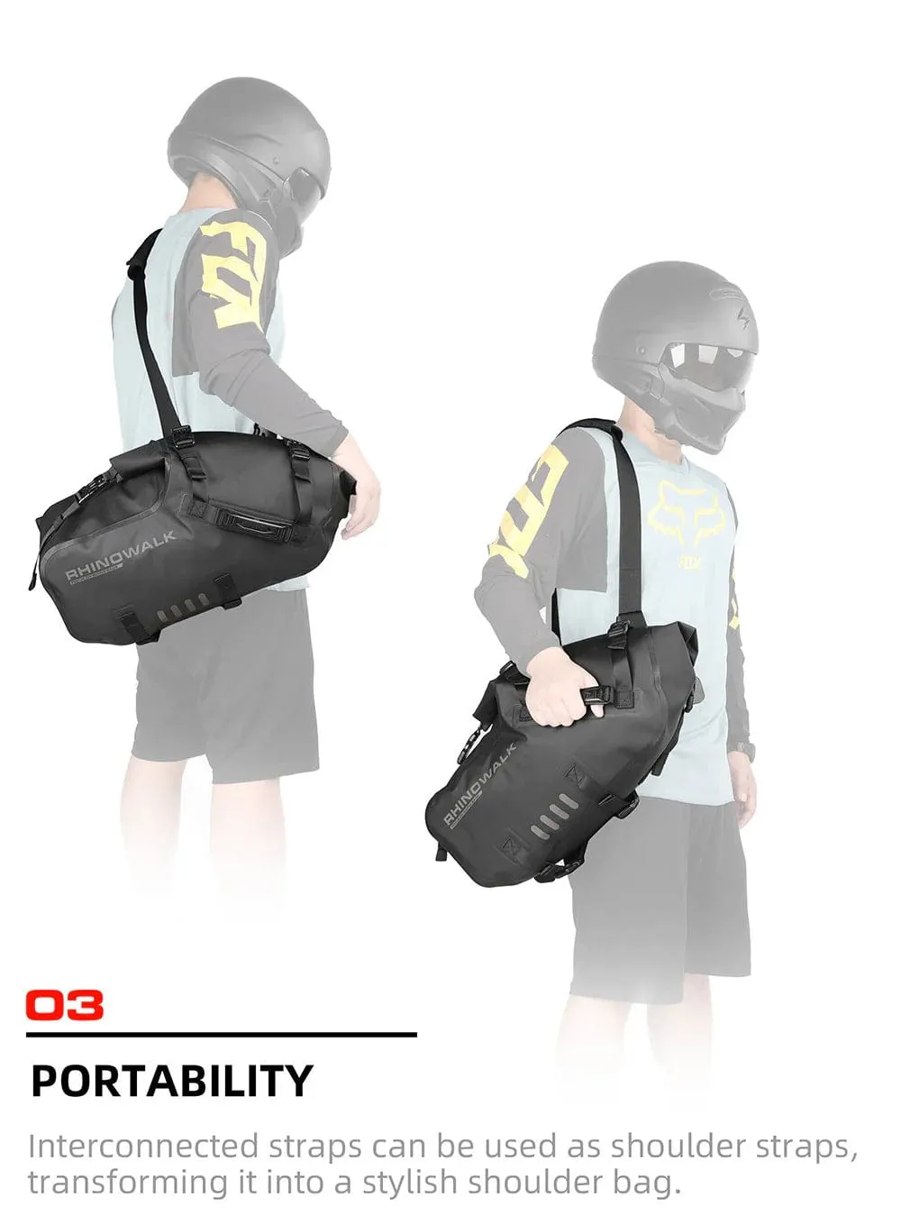 Rhinowalk Saddle Bag M
