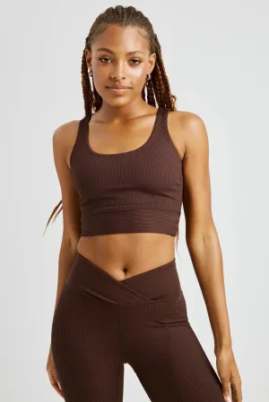 Ribbed Gym Bra