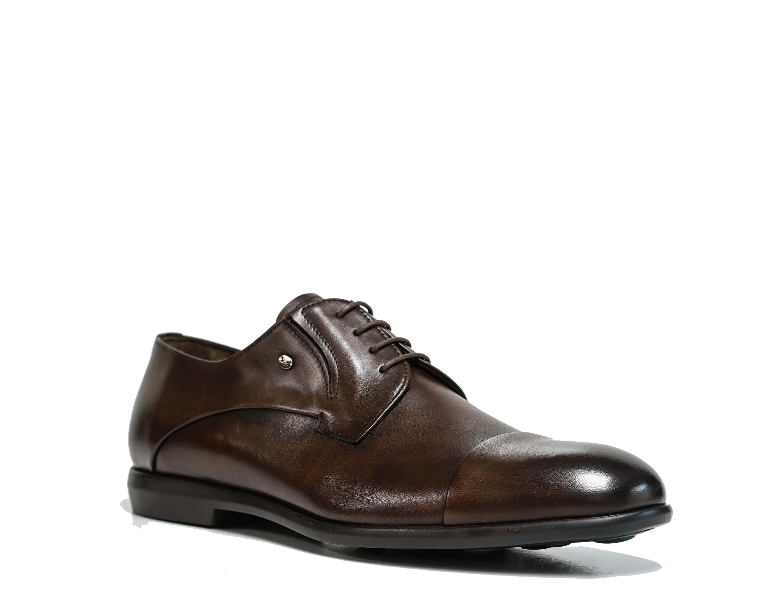 Roberto Serpentini Men’s Marrone Leather Lace Up Shoe 45200 50%off