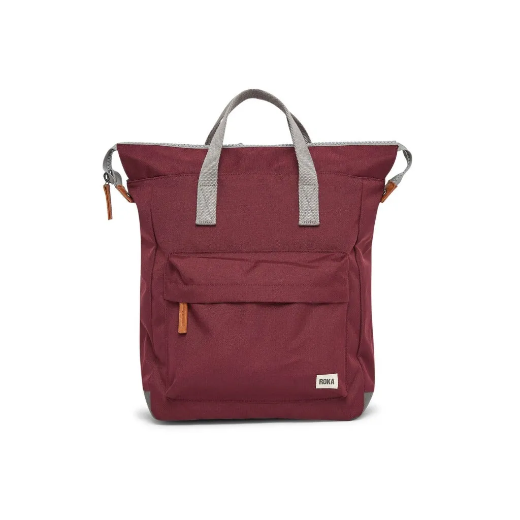 Roka Bantry B Recycled Canvas Small Backpacks