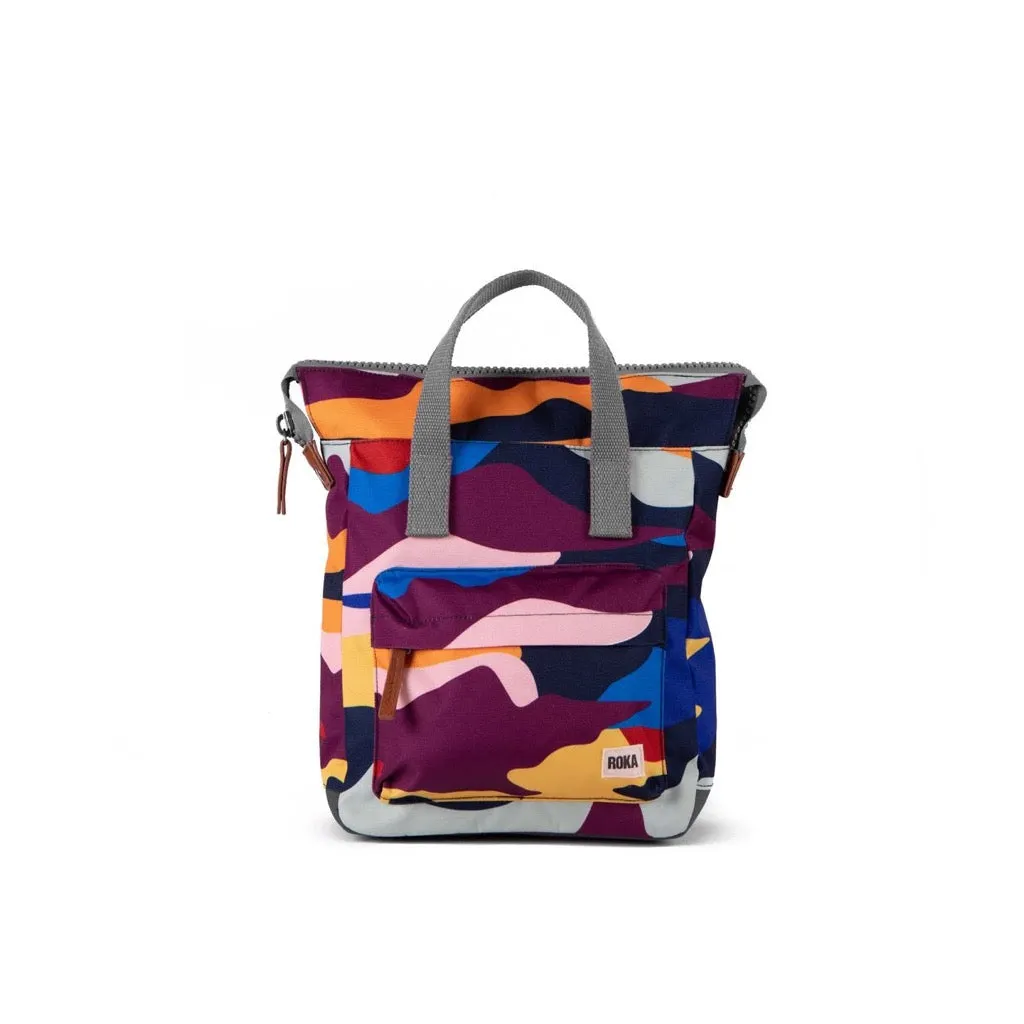 Roka Bantry B Recycled Canvas Small Backpacks