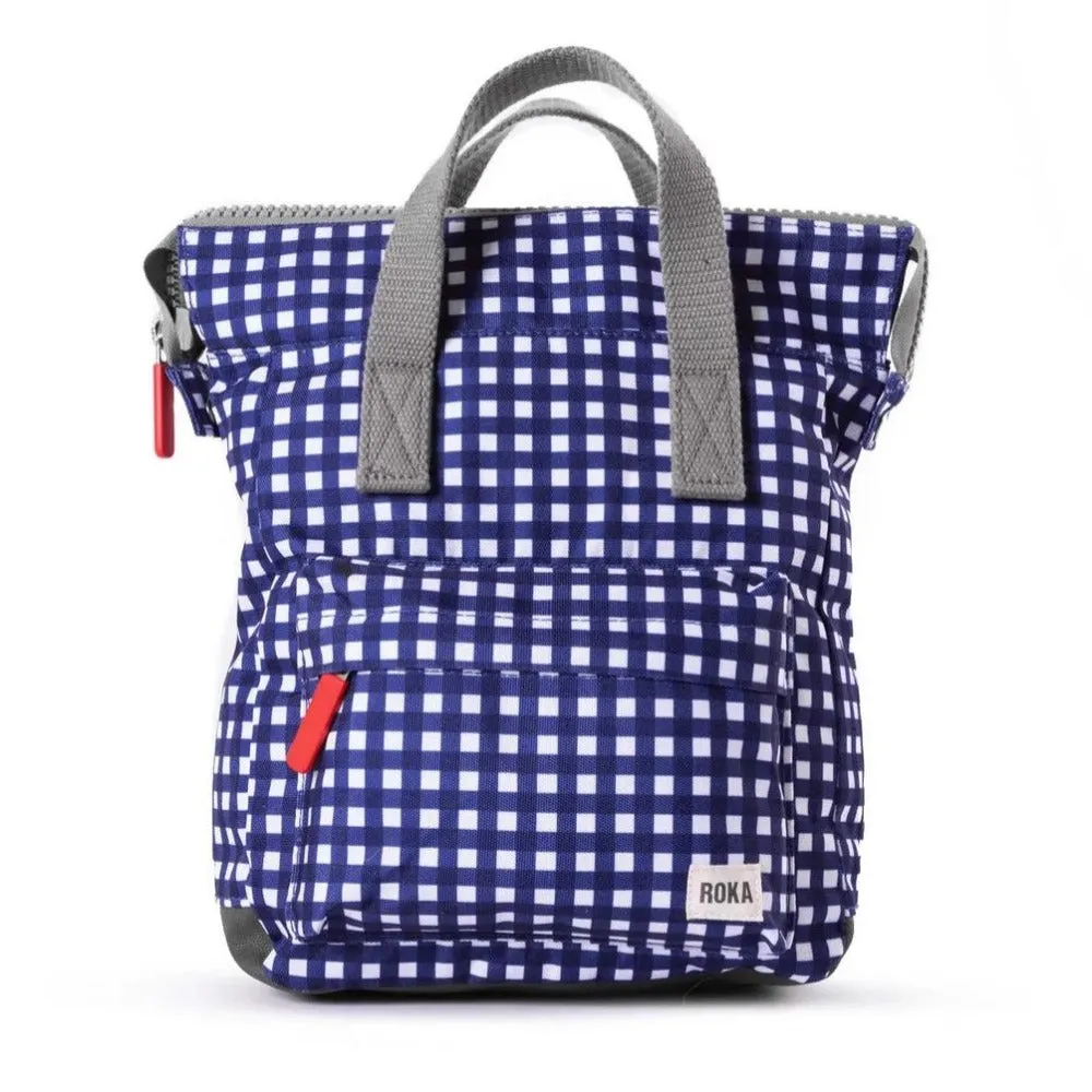 Roka Bantry B Recycled Canvas Small Backpacks
