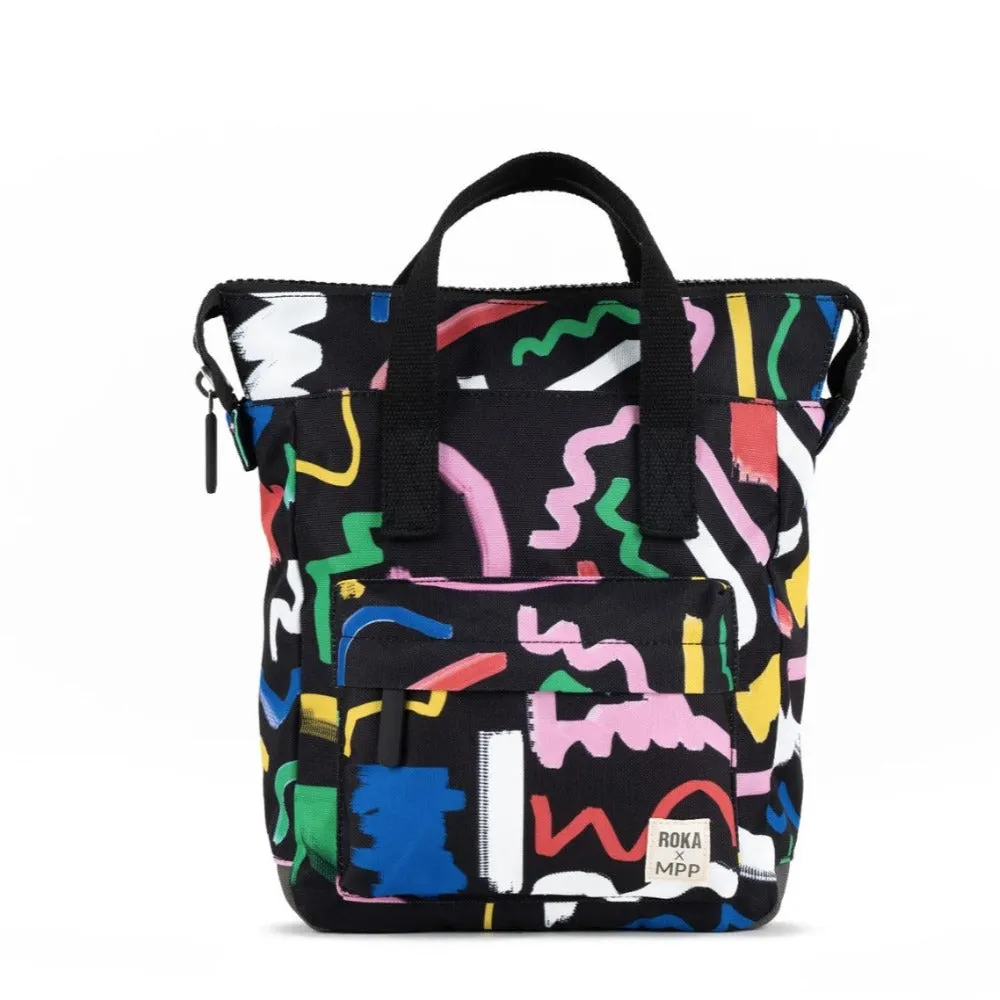 Roka Bantry B Recycled Canvas Small Backpacks
