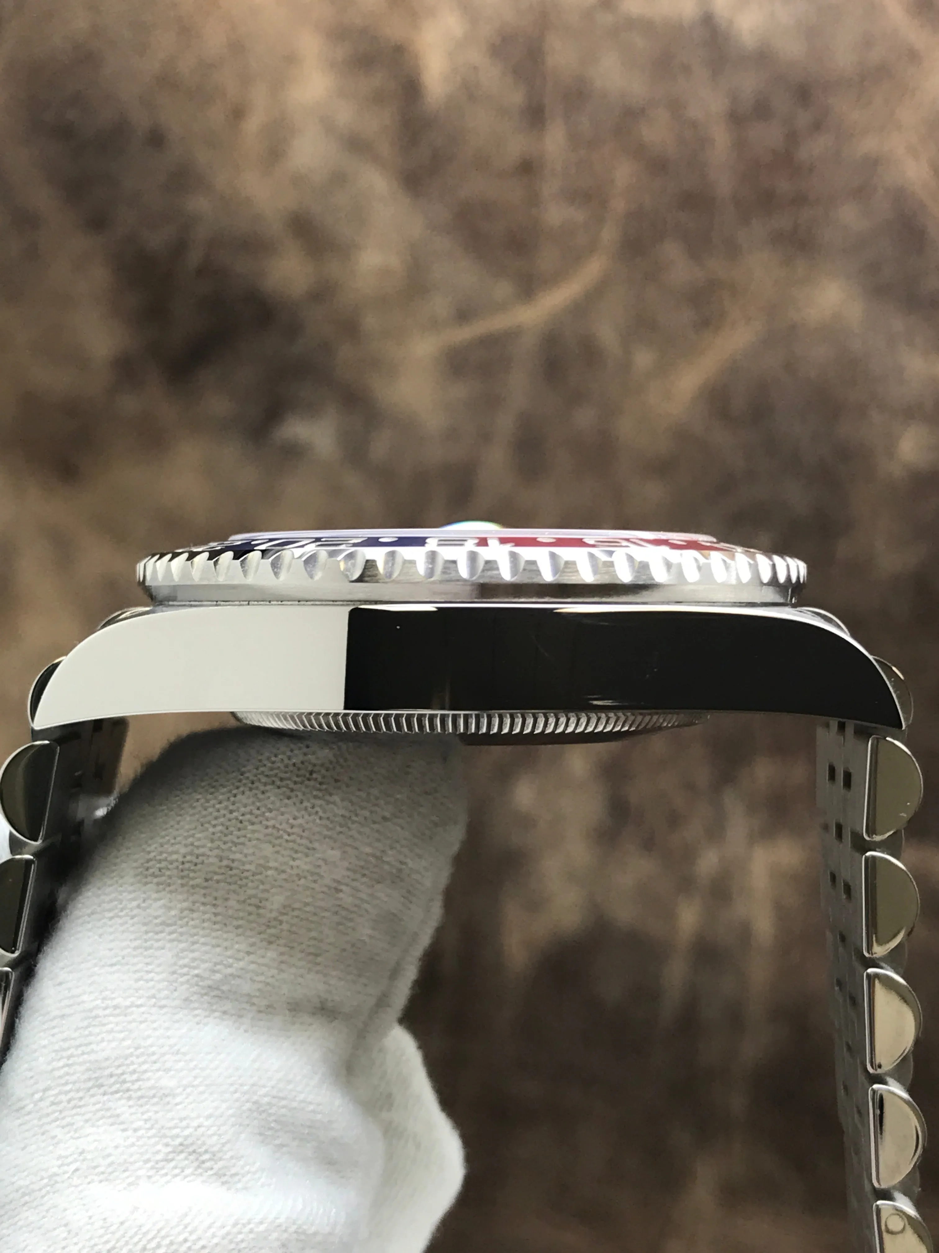 Rolex GMT Pepsi 126710BLRO Black Dial Automatic Men's Watch