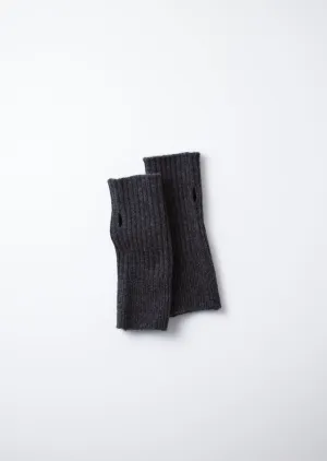Rototo - SEAMLESS HAND WARMER "MERINO OPTIMO & CASHMERE" - Charcoal