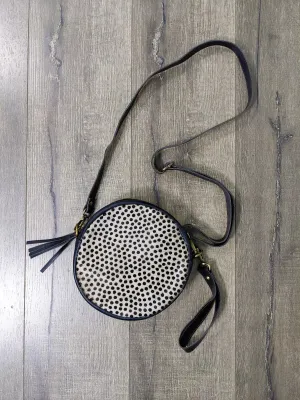 Round Leather Bag Fur