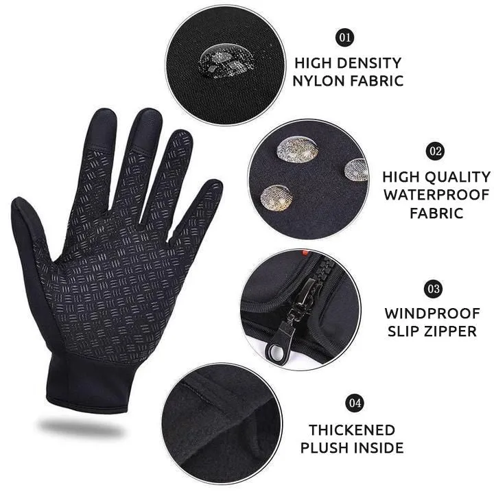 RoyaleGlow Thermal Gloves - Unisex Touch Screen Winter Gloves