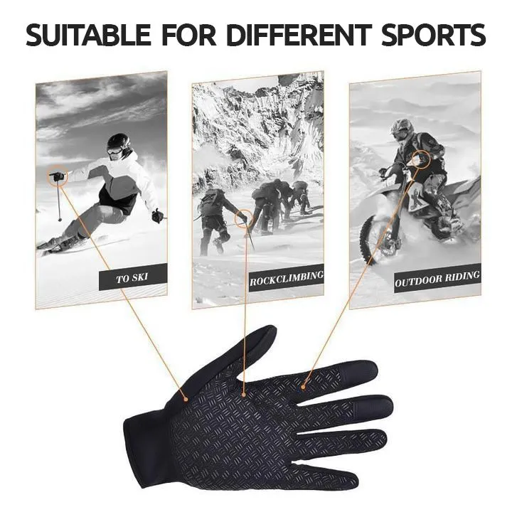 RoyaleGlow Thermal Gloves - Unisex Touch Screen Winter Gloves