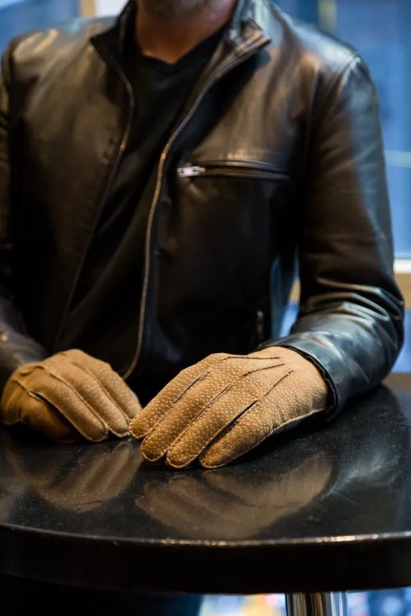Royce Carpincho Glove/Taupe