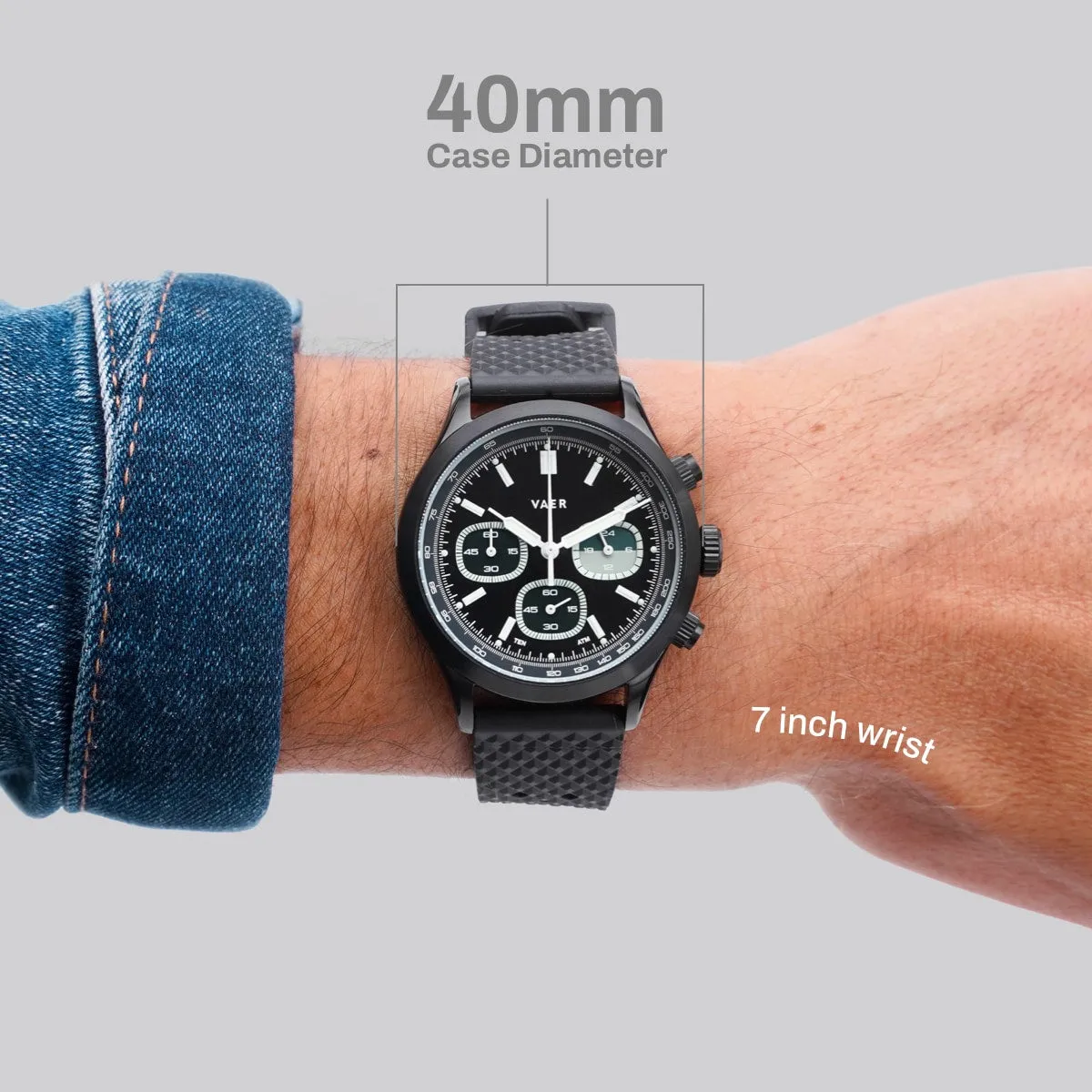 RS1 Tactical Chronograph - 40mm