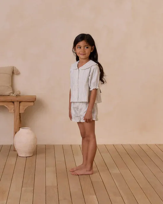 RYLEE   CRU Delilah Pajama Set || Blue Vines
