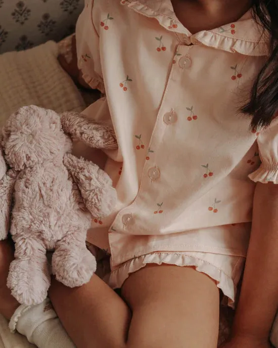 RYLEE   CRU Delilah Pajama Set || Cherries