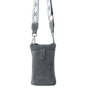 Saguaro Scout Leather Bag In Black