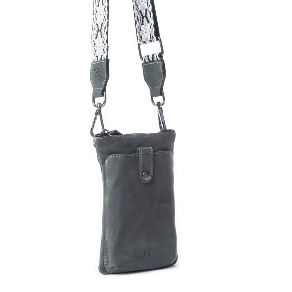 Saguaro Scout Leather Bag In Black