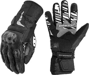 Seibertron™ SPW2 Carbon fiber Waterproof Touchscreen Leather Gloves