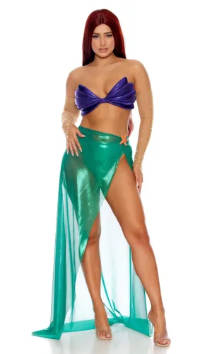 Sexy Mermaid Princess Halloween Costume