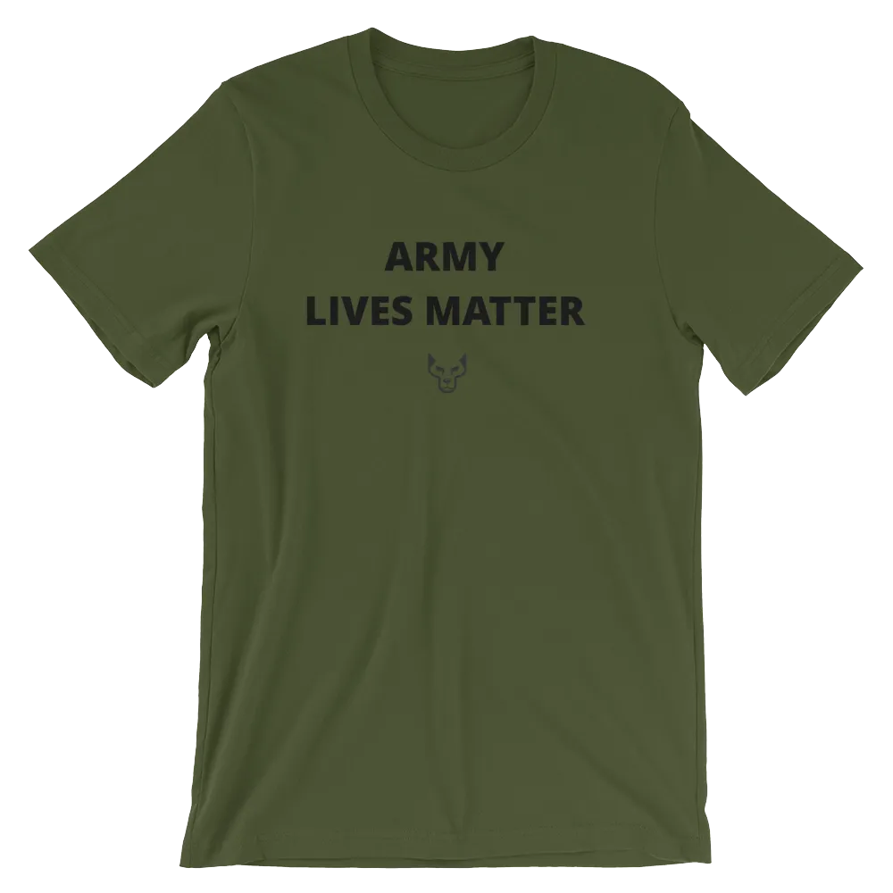 Short-Sleeve Unisex T-Shirt, UnderDog, Army Lives