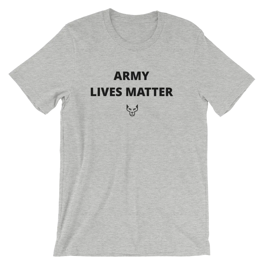 Short-Sleeve Unisex T-Shirt, UnderDog, Army Lives