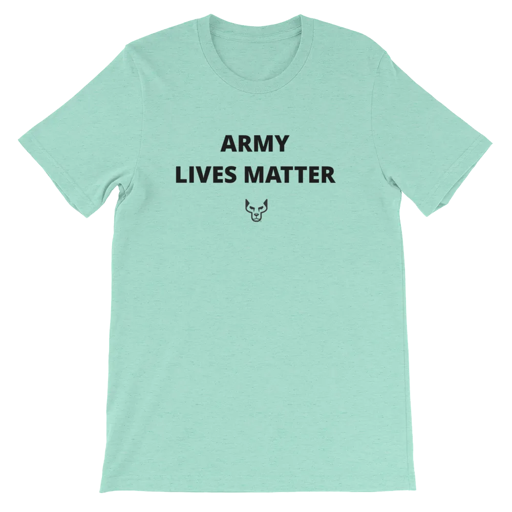 Short-Sleeve Unisex T-Shirt, UnderDog, Army Lives