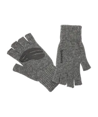 Simms Wool 1/2 Finger Glove