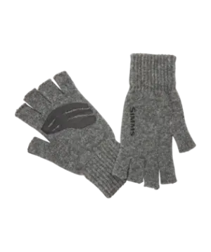 Simms Wool 1/2 Finger Glove