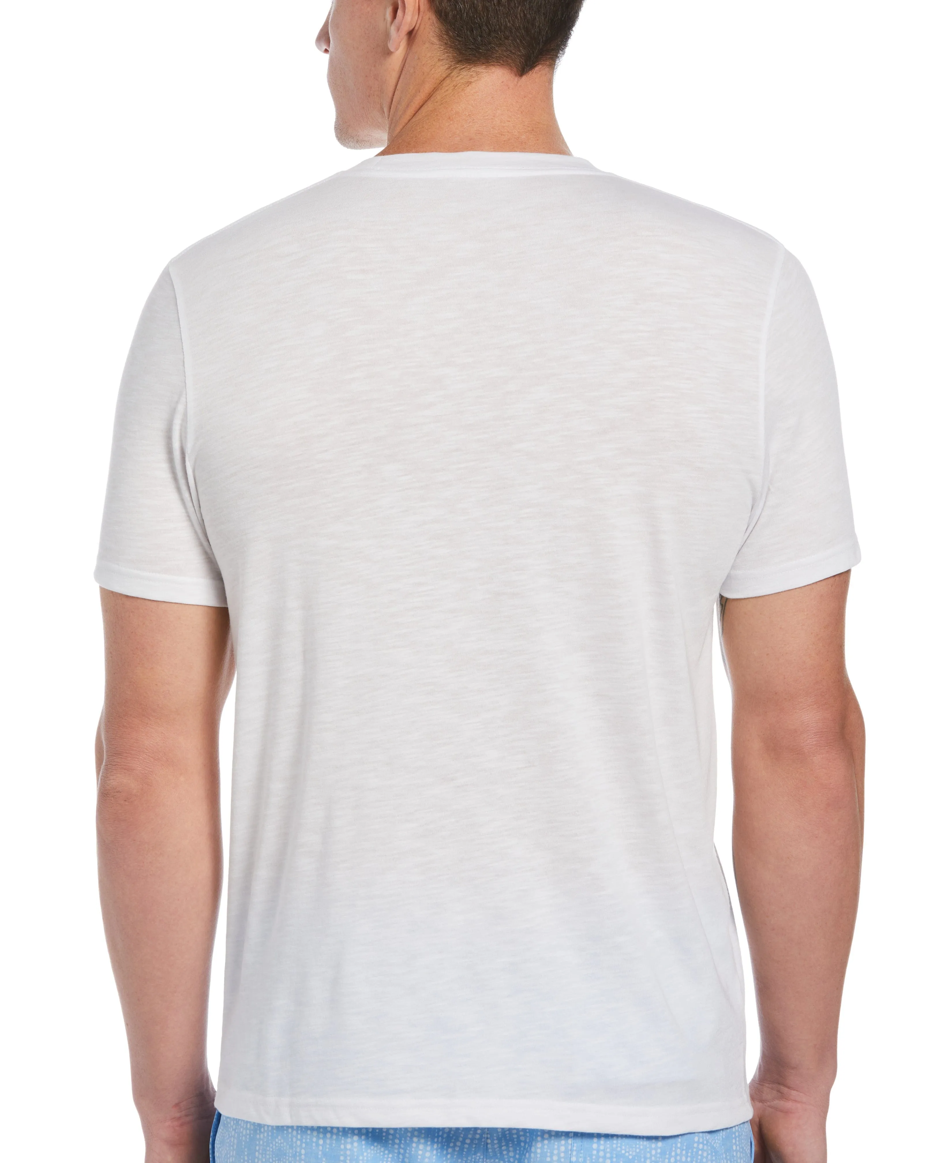 Slub Crew Neck Tee