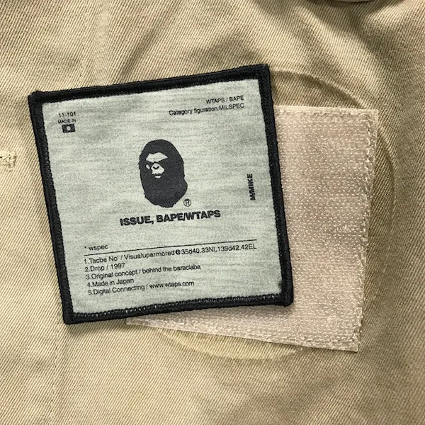 [S/M] A Bathing Ape Bape x WTaps Vintage Remake Hunting Jacket