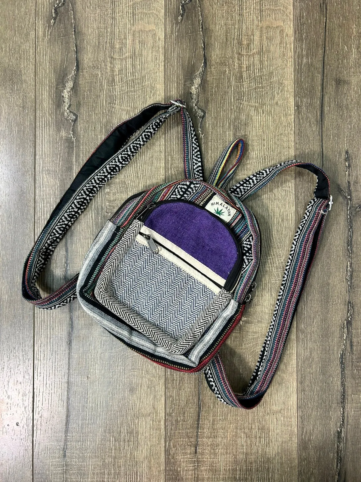 Small Hemp & Gheri Backpack