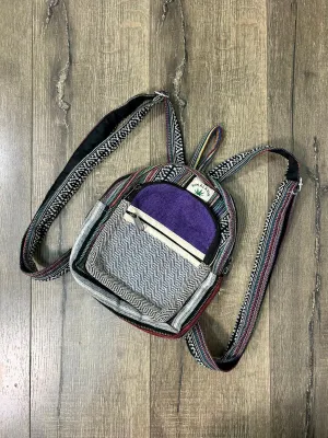 Small Hemp & Gheri Backpack