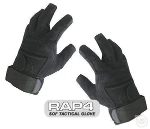 SOF Tactical Gloves (Open Finger - Black)