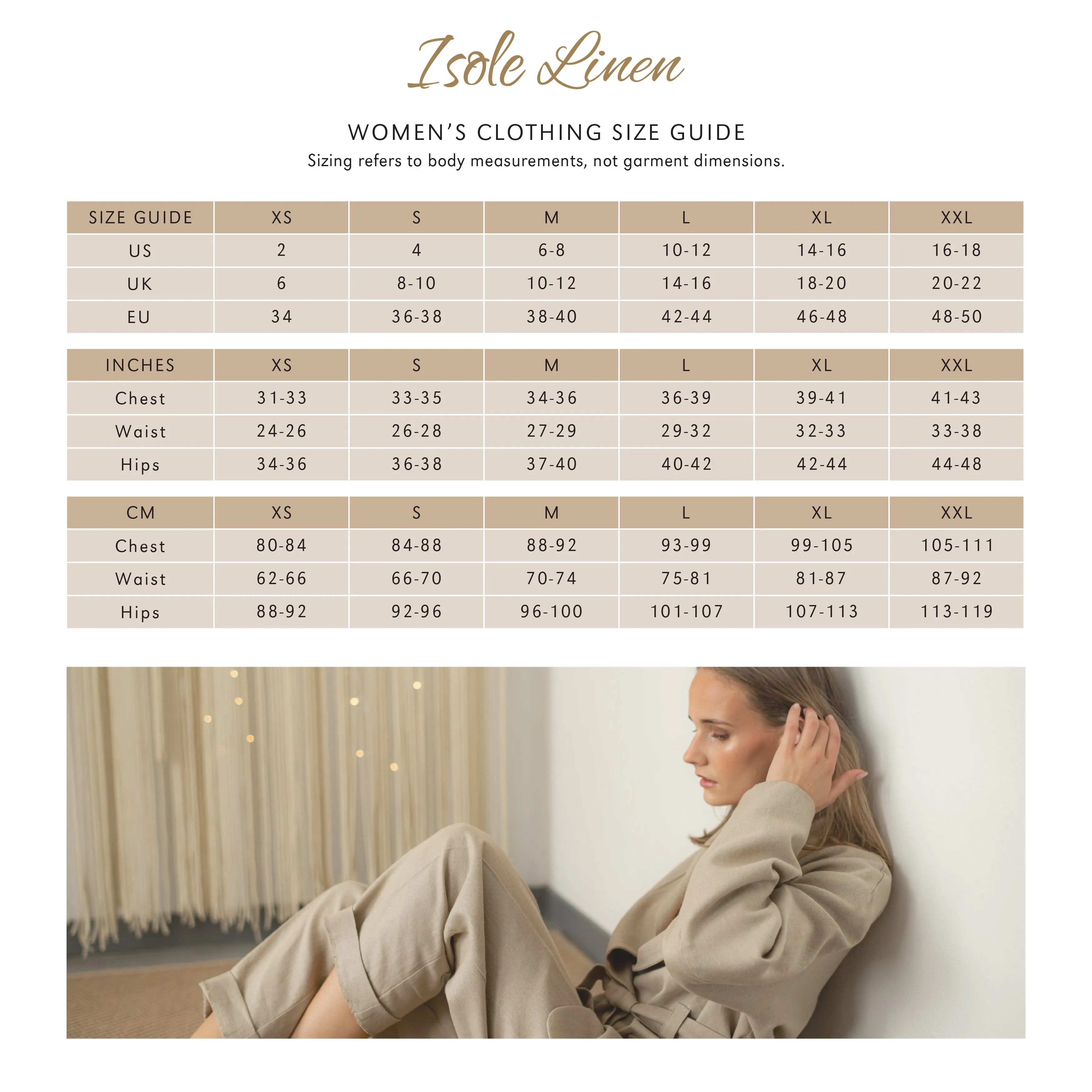 Soft Linen Pajama Set. 3 Piece Pajama Set.