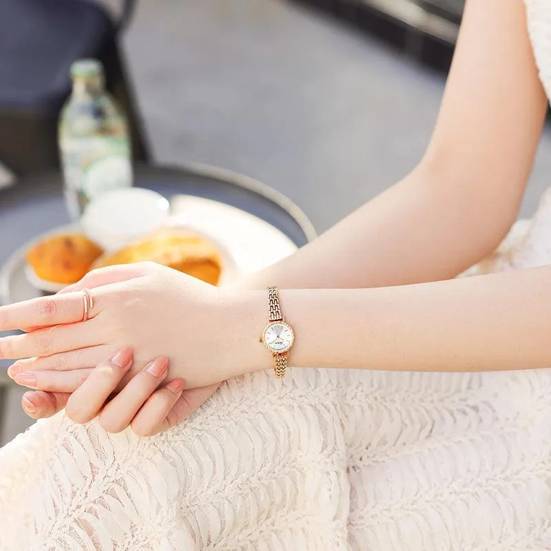 Sotoiru Bracelet Watches Rose gold Small Round Quartzwatch T2021
