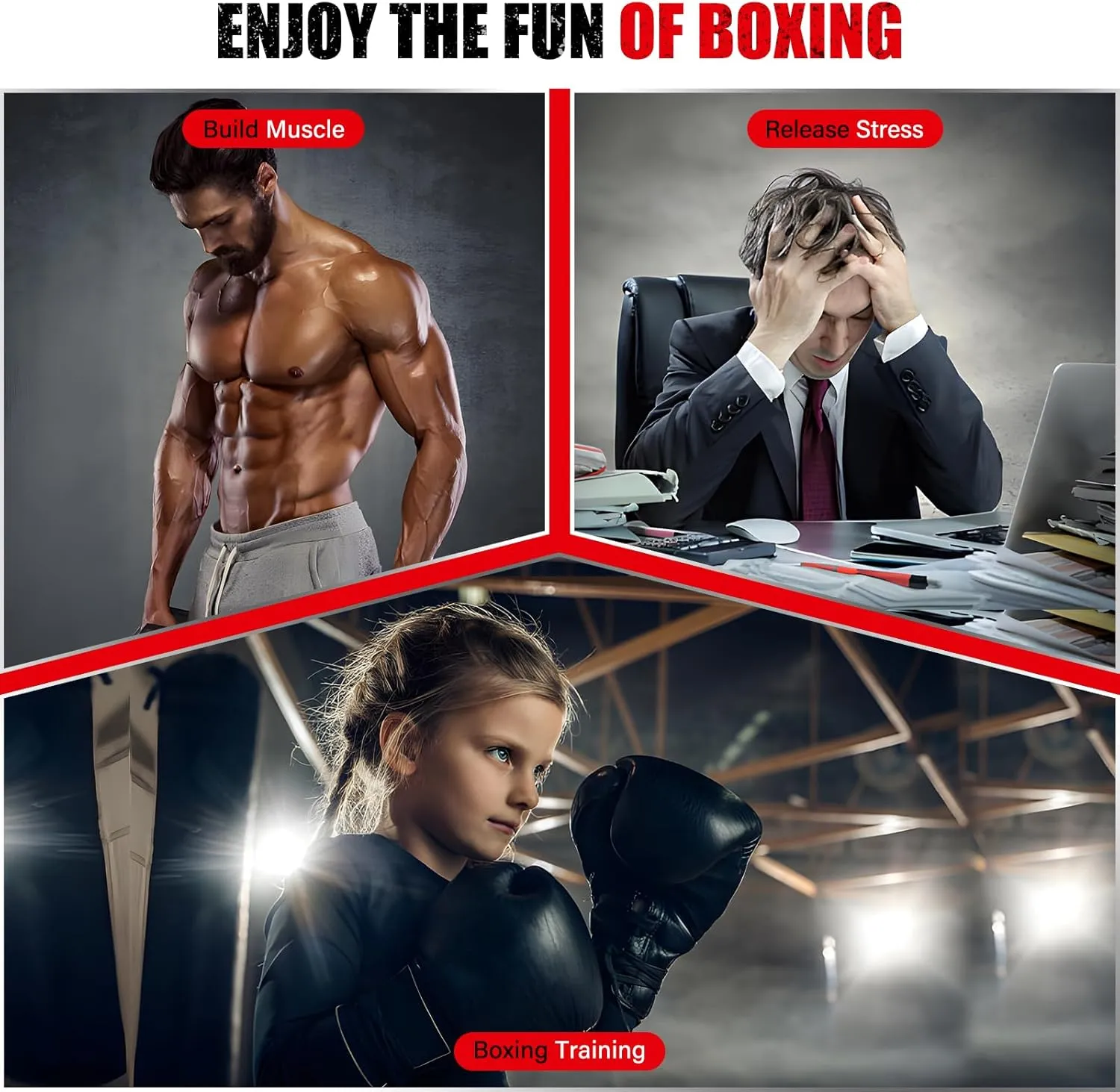 Speed Bag Boxing Punching Bag, Wall Mount Height Adjustable & Fold Speed Bags for Boxing