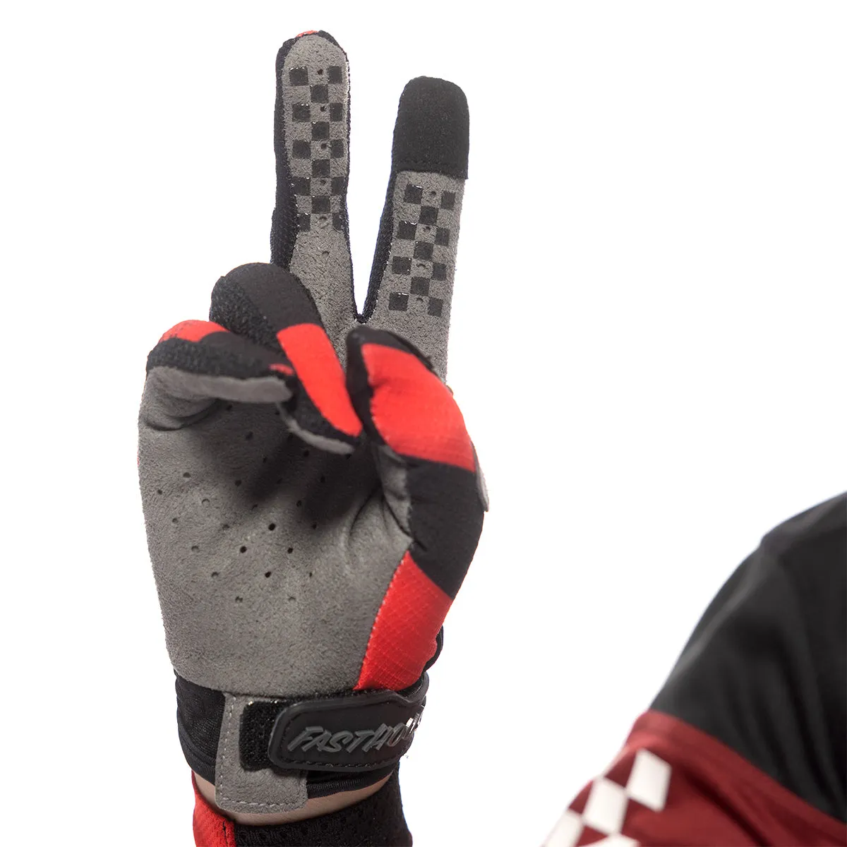 Speed Style Akin Youth Glove - Black/Red