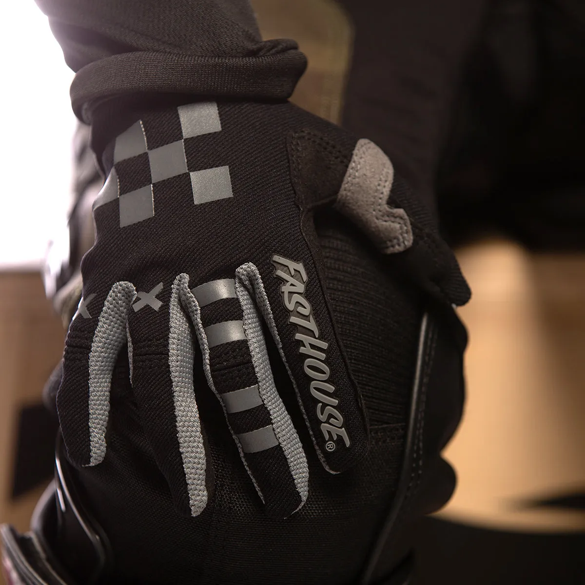 Speed Style Rufio Youth Glove - Black/Gray