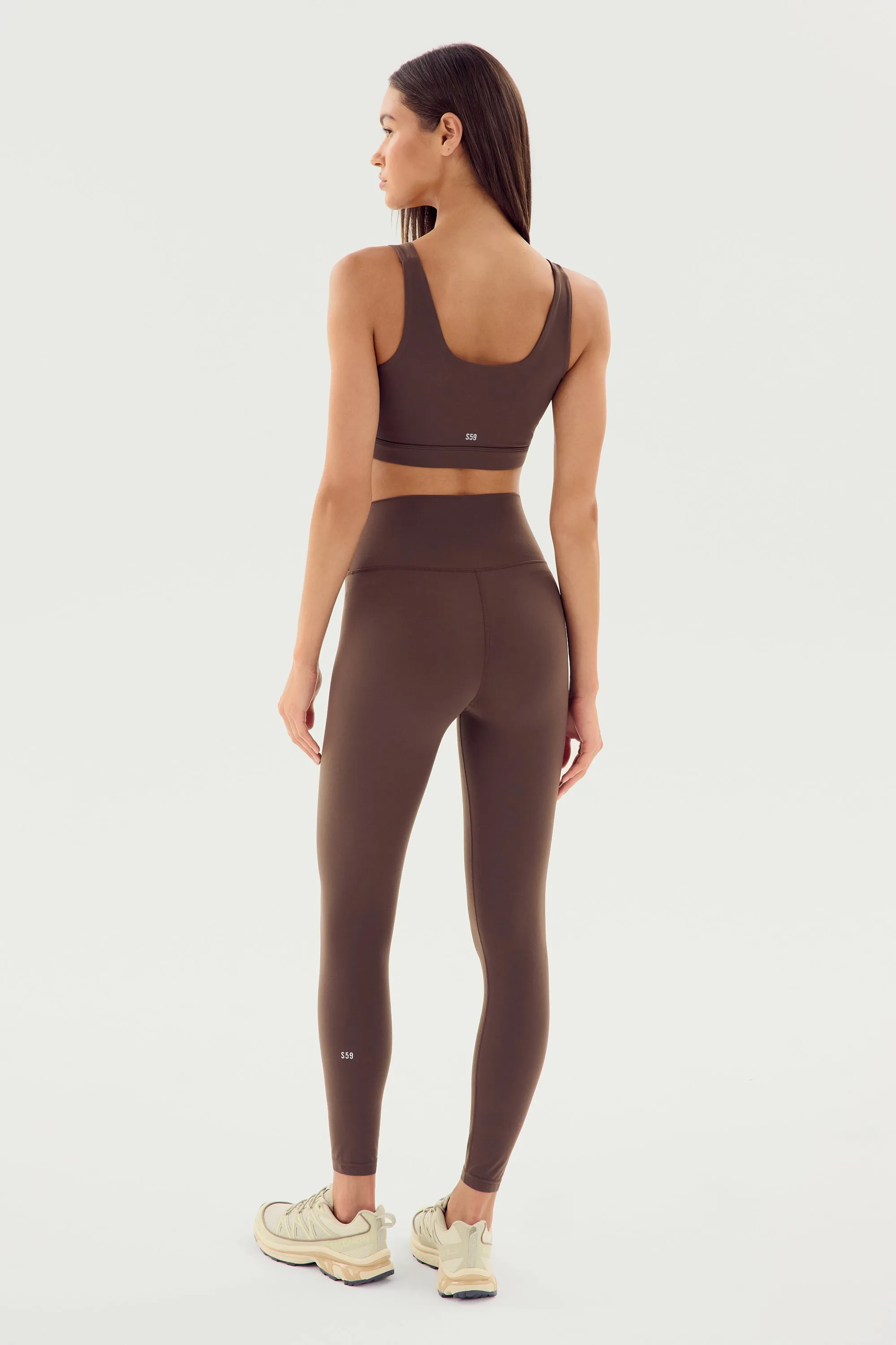 Sprint Rigor Bra - Dark Chocolate