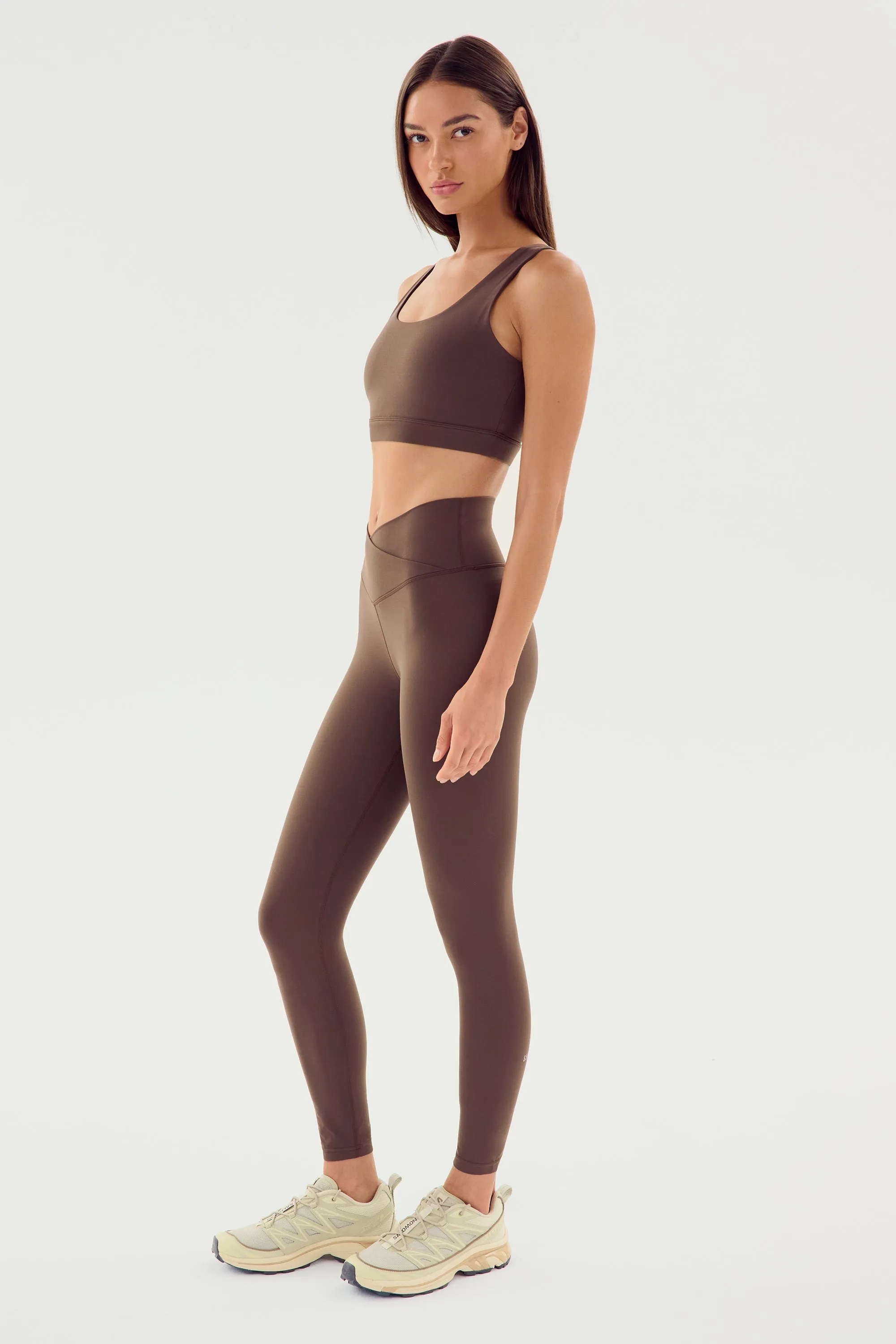 Sprint Rigor Bra - Dark Chocolate