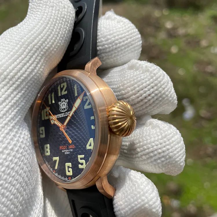 Steeldive SD1903S Bronze Pilot Men Watch