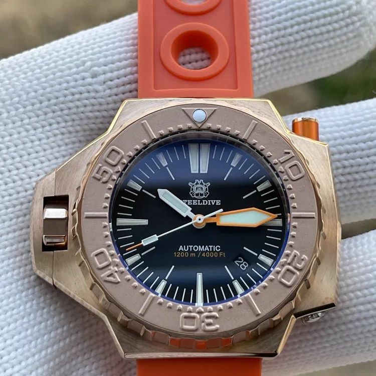 STEELDIVE SD1969S 1200m Bronze Professional Diver Watch