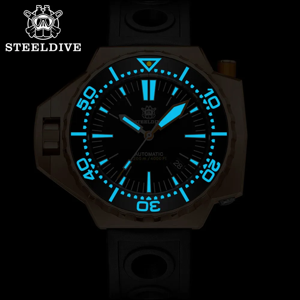 STEELDIVE SD1969S 1200m Bronze Professional Diver Watch